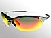 mecara HYBRID REVO 2 Radsportbrille / Sonnenbrille mit Topausstattung + Microfasertasche + Pflege-Set! Mod. H2RS1