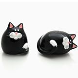 Our Name Is Mud by Lorrie Veasey Cat Salt and Pepper Salt_peppr, 1-1/2-Inch