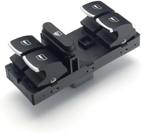 6Pcs Set Chrome Headlight/Mirror/Window Switch Control Fits VW Jetta Golf Passat