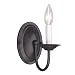 Liz Jordan Lighting 4151-04 Black Home Classics 1 Light Wall Sconce from the Home Classics Collectio