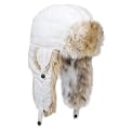 Mossimo Supply Co. Faux Fur Trapper Hat - White