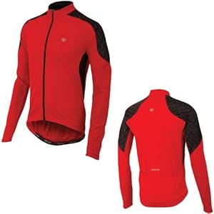 Pearl Izumi Men's Attack Long Sleeve Jersey, Red, X-Large