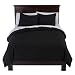 Room Essentials® Duvet Set - Black (Full/ Queen)