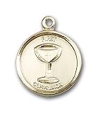 14kt Gold Communion Medal