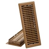 Imperial Manufacturing RG2004 4-Inch by 10-Inch Floor Register, Brown