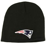 New England Patriots Classic Knit Beanie in Black