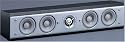 Yamaha NS-C225 2-Way Acoustic Suspension Center Channel Speaker
