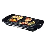 Emeril by T-fal, CB6530003 Gourmet Griller with Removable Nonstick Die-cast Aluminum Grill Plate, Silver