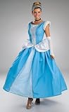 Womens Halloween Licensed Adult Costumes Disney's Cinderella Ball Gown Costume Theme Party Outfit