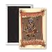 Messengers of Ashe 2, 2006 (w/c & ink on.. - 3x2 inch Fridge Magnet - large magnetic button - Magnet