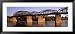 Bridge over the River, L and N Bridge, Ohio River, Covington, Kentucky, USA Framed Art Poster Print by Panoramic Images, 51x23