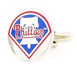 Philadelphia Phillies Cufflinks/Stainless Steel