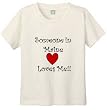 SOMEONE IN MAINE LOVES ME - BigBoyMusic Youth Designs - White T-shirt