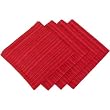 Red Striated Textured Napkins, 2 Napkins