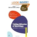 Taking Minutes of Meetings (Creating Success)