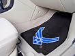 Air Force Falcons universal fit Carpet 2 Pc Car Floor Mat (Rug)