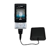 Emergency AA Battery Charge Extender for the LG VX9400 - Gomadic Brand w/ TipExchange Technology
