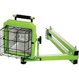 Designers Edge L-41 500-Watt Halogen Wall Mounted Arm Power Light, Green