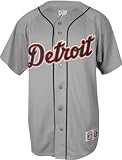 Detroit Tigers Road Grey Youth Replica Jersey