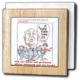 Review 3dRose LLC  / Alfred Hitchcock And The Byrds - 6 Inch Tile Napkin Holder