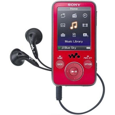 Sony 4 GB Walkman Video MP3 Player (Red)