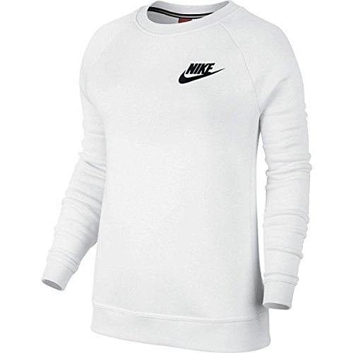 ナイキ アウター パーカ＆スウェット Nike Women's Sportswear Rally Crew Sweat White/Blac [並行輸入品]