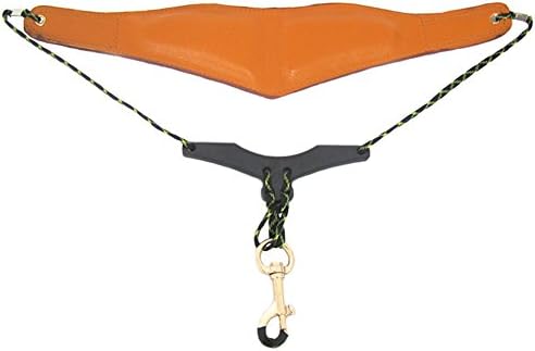 Meteory High-quality and Durable Saxophone Single Shoulder Strap Yellow,suitable for Soprano/alto and Tenor/baritone Saxophone Enthusiasts.