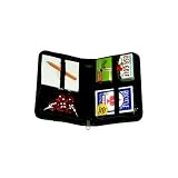 Royce Leather Zip Around USA Golf Card Case