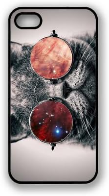 Hipster Galaxy Cat iPhone 5 & 5S Case - Fits iPhone 5 & 5S