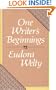 ONE WRITER'S BEGINNINGS.