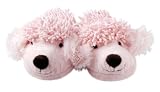 Aroma Home Fuzzy Friends Slippers - Poodle