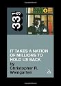 Public Enemy's It Takes a Nation of Millions to Hold Us Back (33 1/3)