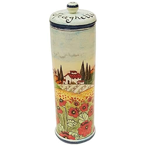 CERAMICHE D'ARTE PARRINI Italian Ceramic Pasta Spaghetti