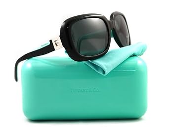 Click here to buy Tiffany & Co. Ladies 4034b Black Frame Smoke Grey Lens Plastic Sunglasses by Tiffany & Co..