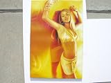 BEYONCE OIL GICLEE HAND-EMBELLISHED ON CANVAS 16X24