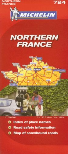 City Travel Guides Discounted  Books : Michelin Northern France Map