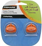 Fiskars Ultimate Craft Trimmer EZ Change Replacement Blade, 28mm Straight 2/Pkg