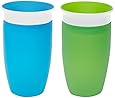 Munchkin Miracle 360 Sippy Cup, Green/Blue, 10 Ounce, 2 Count