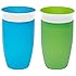 Munchkin Miracle 360 Sippy Cup, Green/Blue, 10 Ounce, 2 Count