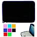 Durable Protective Micro Suede Nubuck Carrying Sleeve Case Cover with Cushioned Interior Bubble Padd