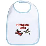 CafePress Firefighter Ryan Bib - Standard Sky Blue by CafePress