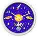 Olive Kids - Out Of This World Personalized Clock (White)