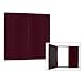 Executive Dry Erase Board/Cabinet-Mahogany