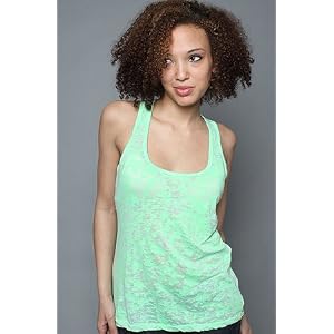 Buy *NYC Boutique The Surfer Girl Tank in Neon Green,Tops (Sleeveless) for Women by NYC Boutique