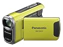 Panasonic SDR-SW21 EG-G SD-Camcorder (SD/SDHC-Card, 10-fach opt. Zoom, 2,7" Display, Bildstabilisator, wasserdicht bis zu 2m) limone