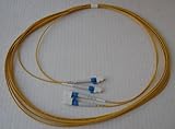 15ft (4.6m) MS2LC-SLC Single Mode Fiber Optic Cable - Yellow