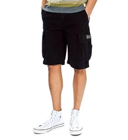 Survivor Cargo Shorts-Black