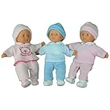 My Triplets Family 8'' Look alike Baby Dolls 2 Girls & 1 Boy