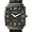 Invicta Men's Slim Collection Square Black Leather Watch #5133