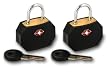 Lewis N. Clark TSA Mini Padlock 2 pack